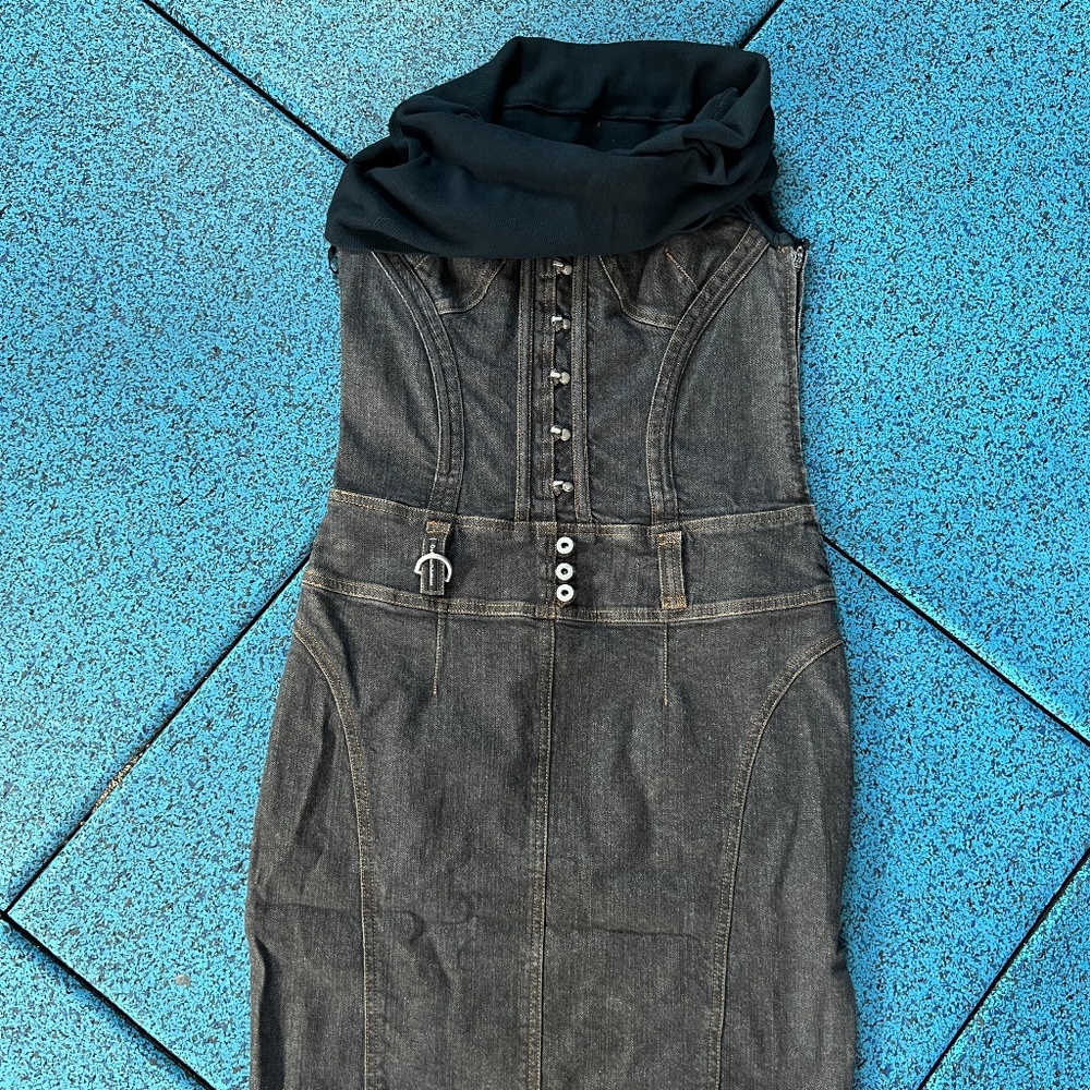 Dolce and Gabbana sexy denim dress size 44 (small size 8 US)